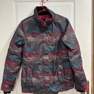 Jupa girls ski/ snowboarding jacket. Size 16- no hood.